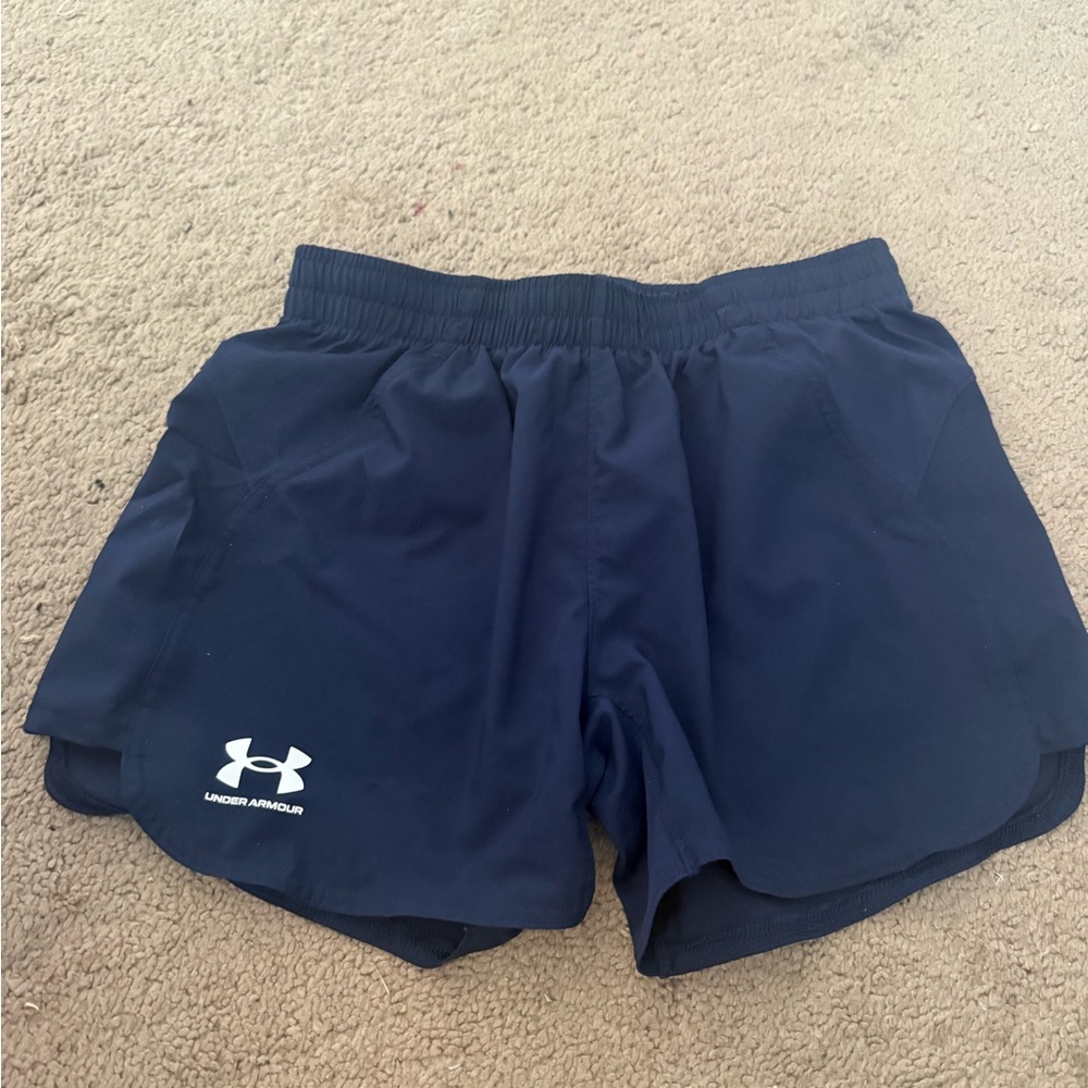 Under Armour Dark Blue Performance Shorts